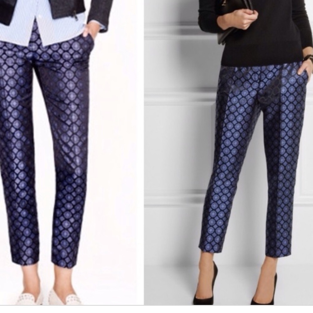 Jcrew collection cafe Capri in pintucked silk